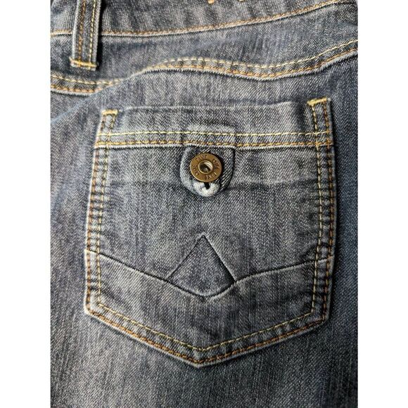 One One Straight Leg Blue Jeans Women's Size 12 - Picture 4 of 7